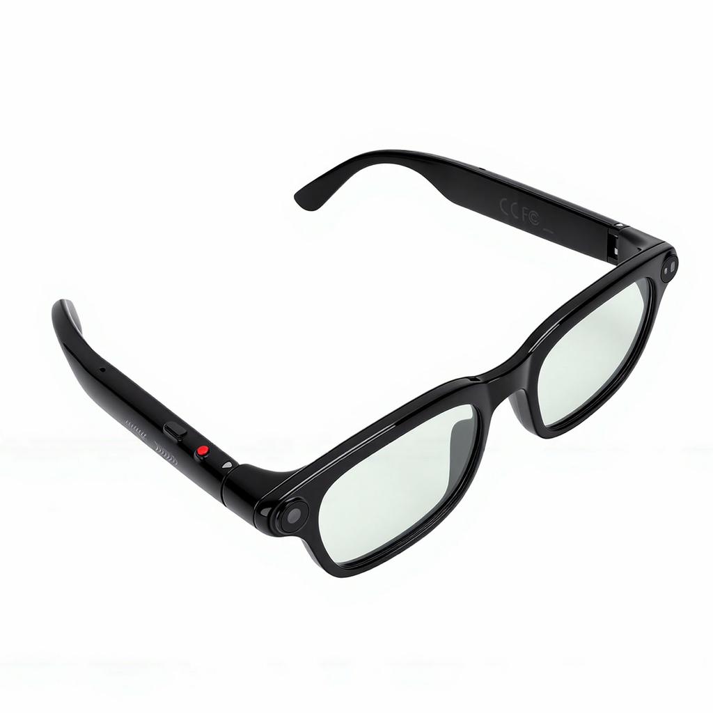AI Smart Glasses Multifunctional 8MP Camera 2 Modes AI Smart Wireless Bluetooth Translation Glasses