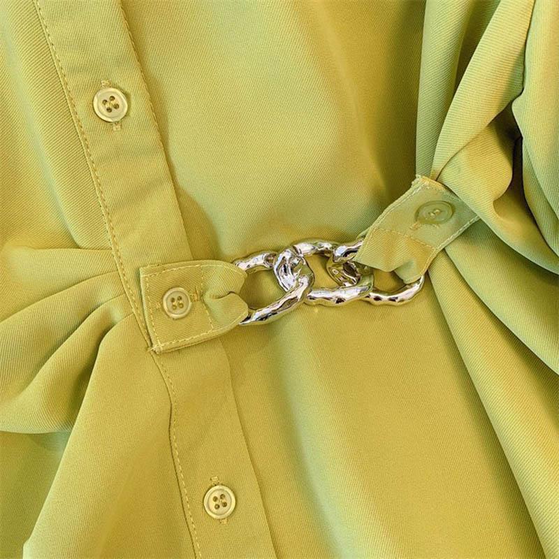 Cămașă pentru Femei Palton Oversize Larg Bluză Casual Mânecă Lungă Culoare Solidă Moale Larg Top