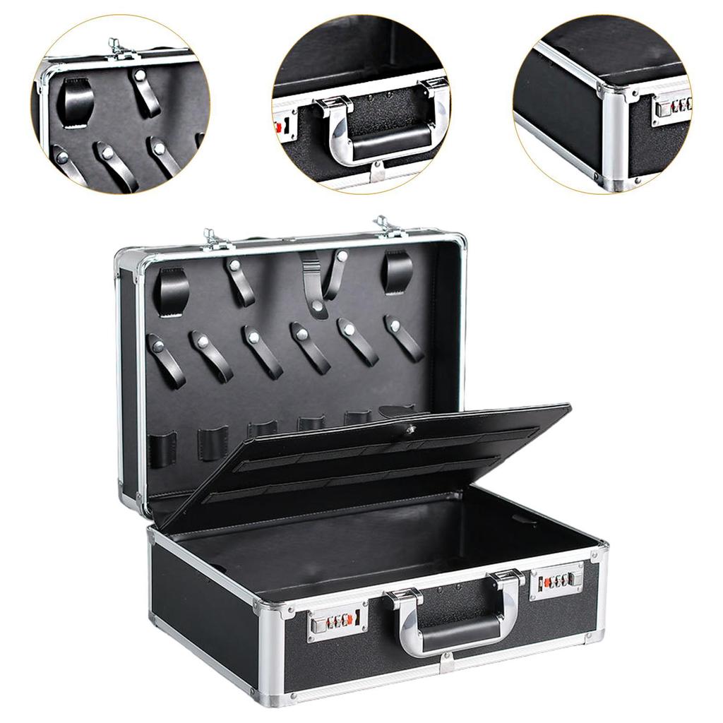 Hairdressing Tools Barber Supplies Case with Handle Convenient Hairdresser Carry Case Hairdresser Suitcase Travel Code Case