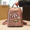 Modische Damen-Handtasche Cartoon Niedlich Reise-Tasche Damen-Rucksack Rucksack mit großem Fassungsvermögen