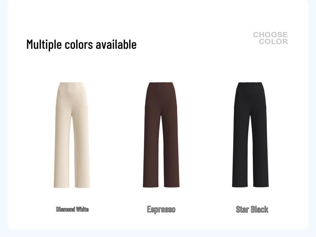 Juyi Tang Women's High-Waist Slimming Yoga Pants: Peach, Loose Straight Leg, Tall Fit, Hip Lifting Design