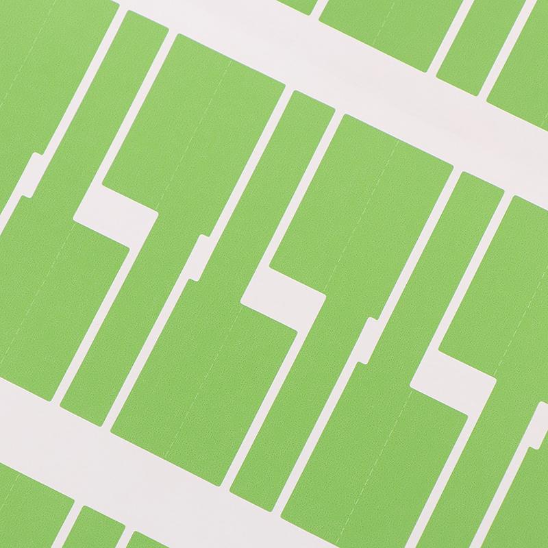 30Pcs/Sheet Self-Adhesive Cable Sticker Waterproof Identification Colorful Tags