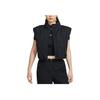 Therma-Fit Sportswear Collection Stand Collar Comfortable Warm Vest Women Vests Black FV7784-010