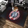 1Pc Football Team Cartoon Print Carpet High Quality Comfortable for All Seasons, Home Decor