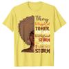 She Whispered Back I Am The Storm BlackHistoryMonth TShirt Graphic Tees Freedom 1865 Apparel Gifts Short Sleeve Blouses