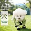 Adjustable Reflective Stripe Pet Pants Stain Resistant Full Coverage Dog Boots  Dog Travel
