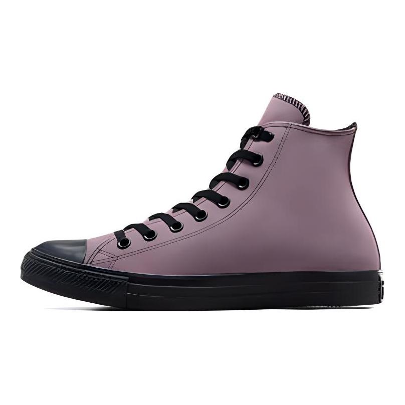 Converse Chuck Taylor All Star Scamosciato e Finta Pelliccia 'Viola Nero' Donna A05612C