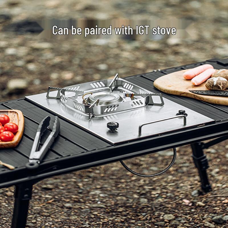 ZISIZ Outdoor Folding Table with IGT Stove