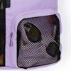 Swim Backpack Tear Proof Water Proof Mesh Drawstring Backpack with Wet Pocket for Gym Workout Beach Violet