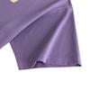 Anta Lifestyle Series Short Sleeve Knitted Shirt Summer T-Shirt Unisex tops Crystal-Purple 972628112-1