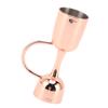Doppelseitiger Cocktailglocken-Jigger Edelstahl Doppelendiger Weinmessbecher Jigger für Bar