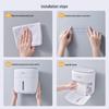 ecoco Simple Wall-Mounted Tissue Box