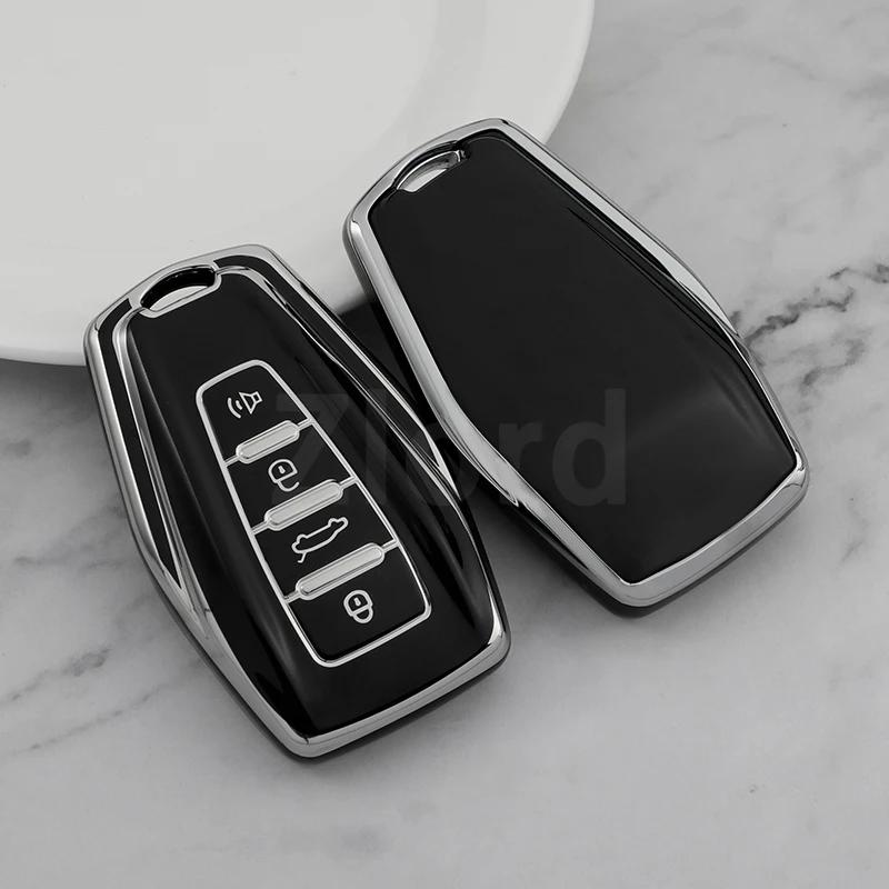 For Geely Okavango Coolray Atlas Monjaro Tugella Emgrand Gt S Proton X50 X70 Tpu Car Key Case Cover Protective Shell Fob