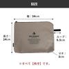 DUCKNOT A4 Zipper A4 Small Item Camping Made In Japan with Black Case, Case, Pouch, Organizer, Gear, Multi-Purpose Case, (Orange Logo)