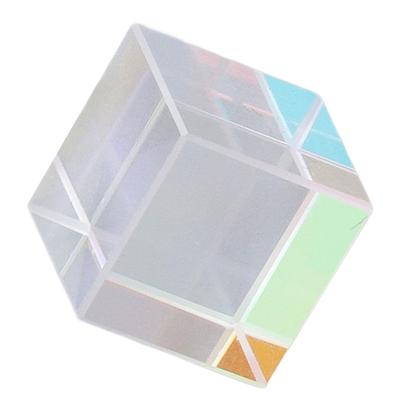 Dichroic   Prism Colorful Glass   Prism for Physics Tching Resrch Decoration Art Education