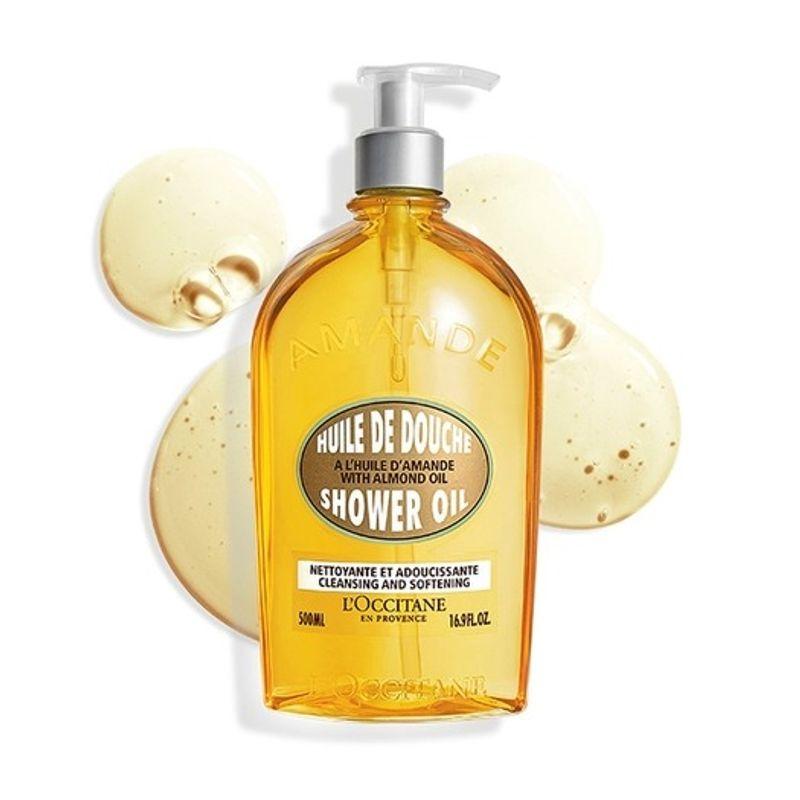 LOCCITANE Almond Moisturizing Shower Oil 500ml