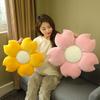 40/50/68cm Entzückende Pflanzen Kissen Gefüllt Weich Sonnenblume Sakura Gänseblümchen Blumen Sitzkissen Requisiten Sofa Heimdekoration Geschenke