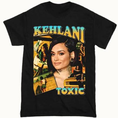 Nouveau Cadeau Kehlani Pour les Fans T-Shirt Noir Coton Lourd S5XL AG670 T-Shirt Unisexe