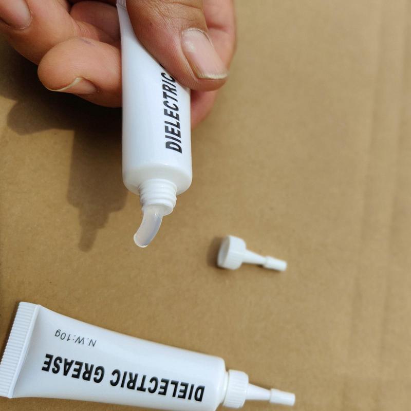 10g Dielectric Grease Silicone Paste Waterproof Marine Grease Safe 5pc Car Tools Grease Plumbers Grease Automobile Accessories