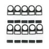 100pcs Push Button Switch Panel Label Frame Push Button Mounting Size 22mm
