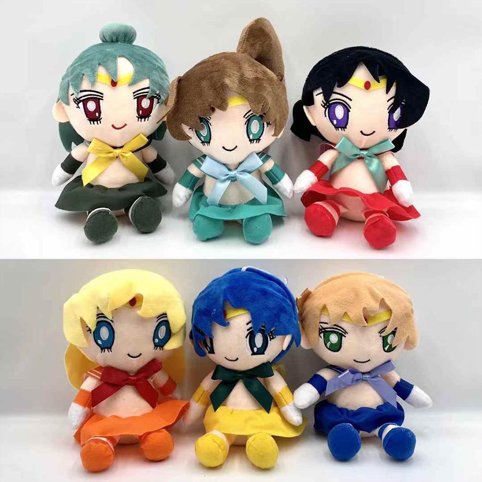 Japan Anime Plush Toys Tsukino Usagi Kaiou Michi Stuffed Doll Girlish Room Decor Stuffed Kawaii Gifts For Girlfriend