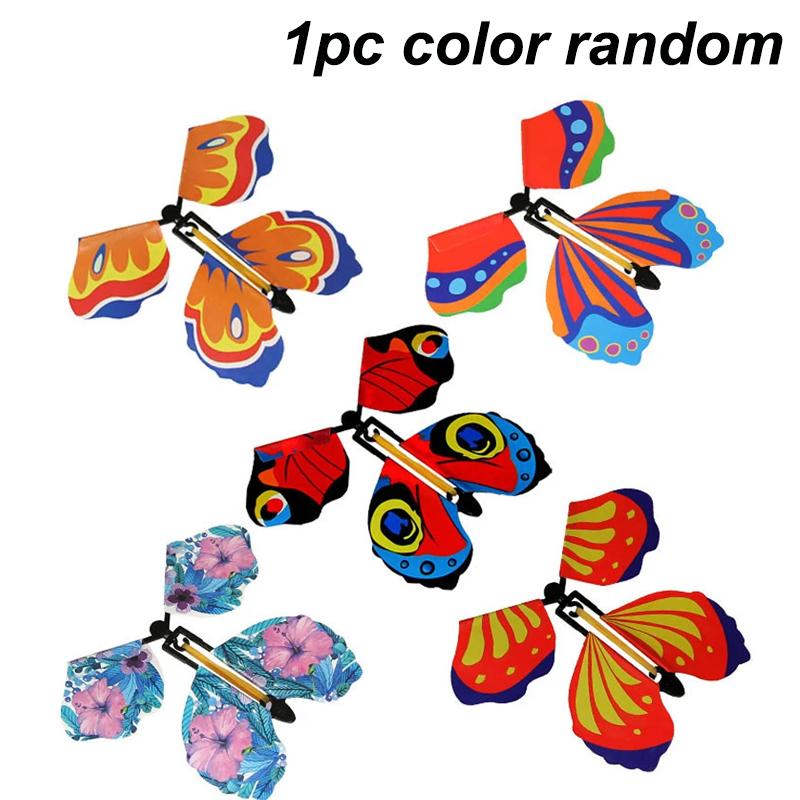 

1-30 шт случайная волшебная летающая бабочка в книге резинка заводная игрушка интернет знаменитость бабочка имитация подарок на вечеринку