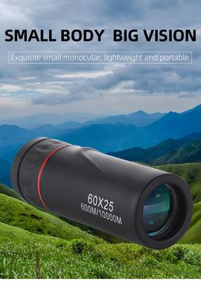 60x25 Telescope Monocular Super High Power Portable  Camping Hiking Climbing Telescope Astronomic Professional