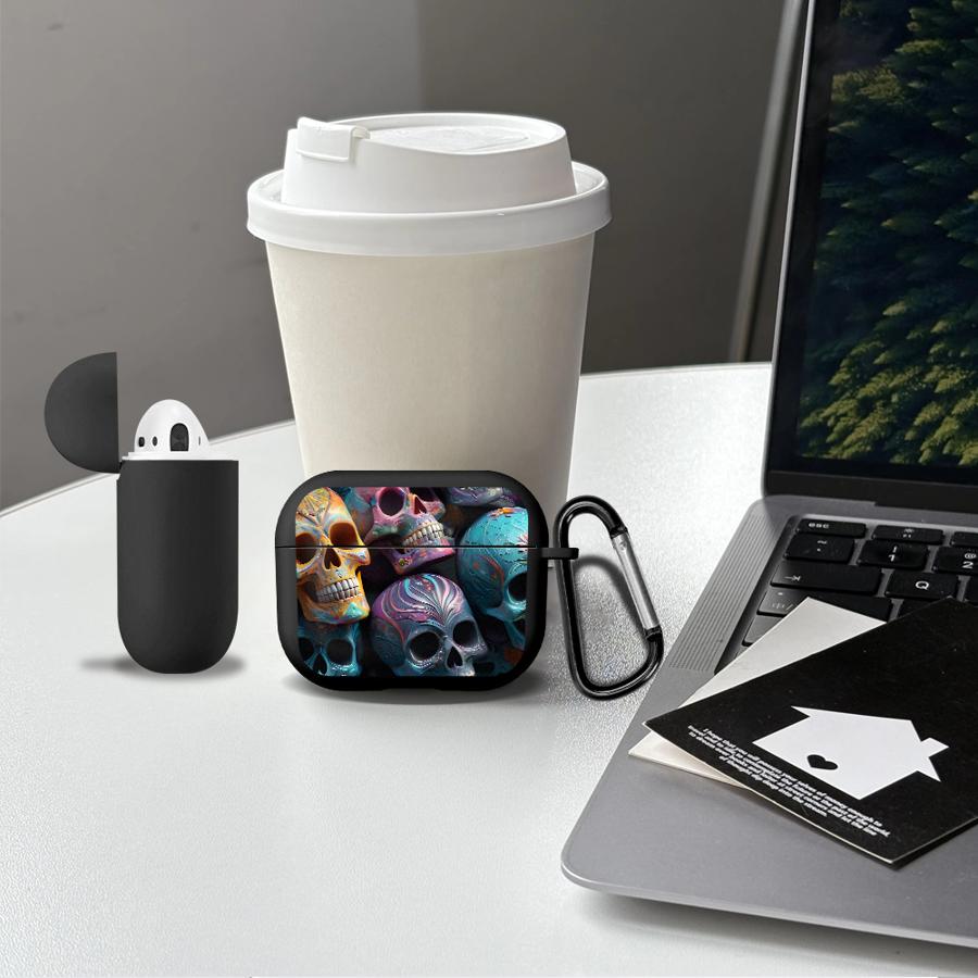 Skulls Cool Earphone Cases Cover Case For Airpods Pro3 4 Pro Pro2 1 3 2