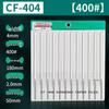 Diamond Flat-Tapered File Set CF-400: Alloy Metal Mold Grinding & Shaping Tool