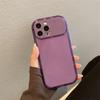 Simple ins transparent makeup mirror is suitable for Apple 14ProMax mobile phone case 15plu soft case 13 Europe, America and 12 new models