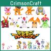 9pcs Digimon Adventure Figures Pvc Toys Xmas Gifts Cake Toppers Collection