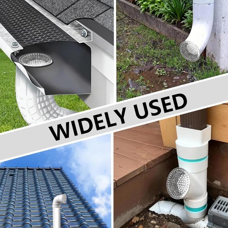 Wytrzymały Zestaw Pokryw do Odpływu Prysznicowego Stal Nierdzewna Z Otworem 2 cale Dla Optymalnej Wydajności Przepływu Wody