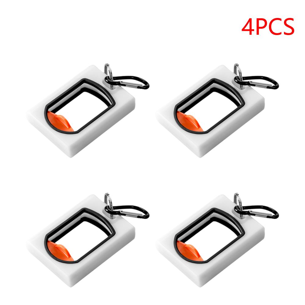 Square Cable Tie Organizer Glow In The Dark Plastic Cable Organizer Holder Wire Tie Storage Keeper for Travel Home Office