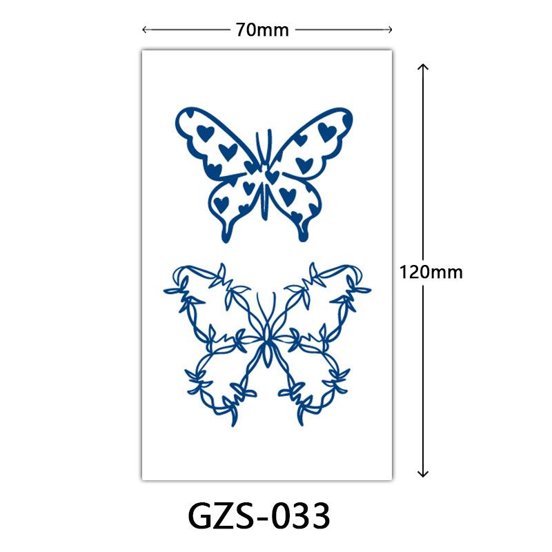 Juice Herbal Tattoo Sticker, Finger Sticker, Juice Semi-Permanent Tattoo Sticker, Sweat-Proof Tattoo