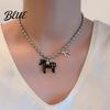 Horse Lover Gift Coated Pendant Necklace Bright Color Cute Charm