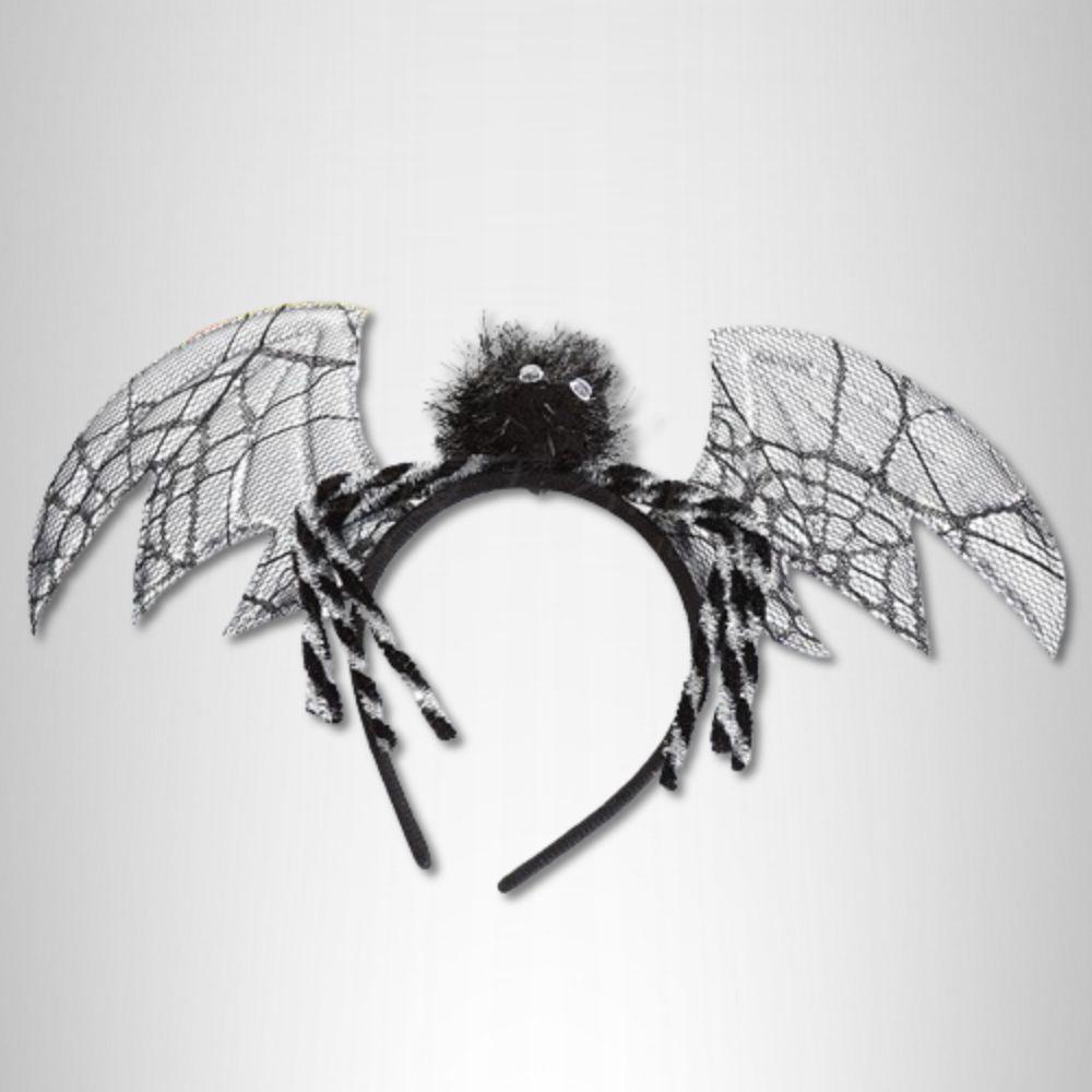 Cloth Bat Headband Ghost Bat Hair Band Creative Spider Headband  Ladies