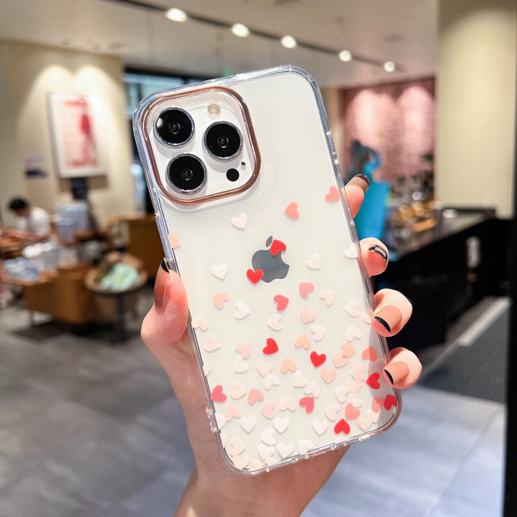 

Металлический магнитный чехол для телефона с сердечком любви для iPhone 14 12 13 11 Pro Max, роскошный магнитный магнитный прозрачный чехол с беспроводной зарядкой iPhone 12 Pro