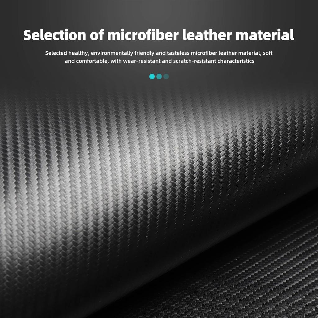 Door Anti-kick Pad Sticker for Ford Mustang Mach-E Kids Anti Kick Anti-Dirty Leather Protective Cover Film Car Interior Stickers
