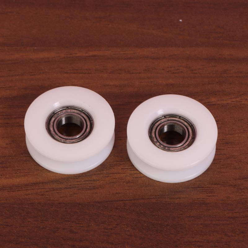 1/2 Buc 8*28*9Mm Rola cu Canelură U Plastic 688 Rulment Roată de Scripete/Antrenare, Roată de Ghidare Pom/Roată de Ridicare Peste Linie