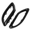 Gloss Black Exhaust Pipe Cover Tip Cover Trims Replacement for A B C E GLC ‑Class W177 W247 W205 W213 X253 C257 Tail Pipe Frame
