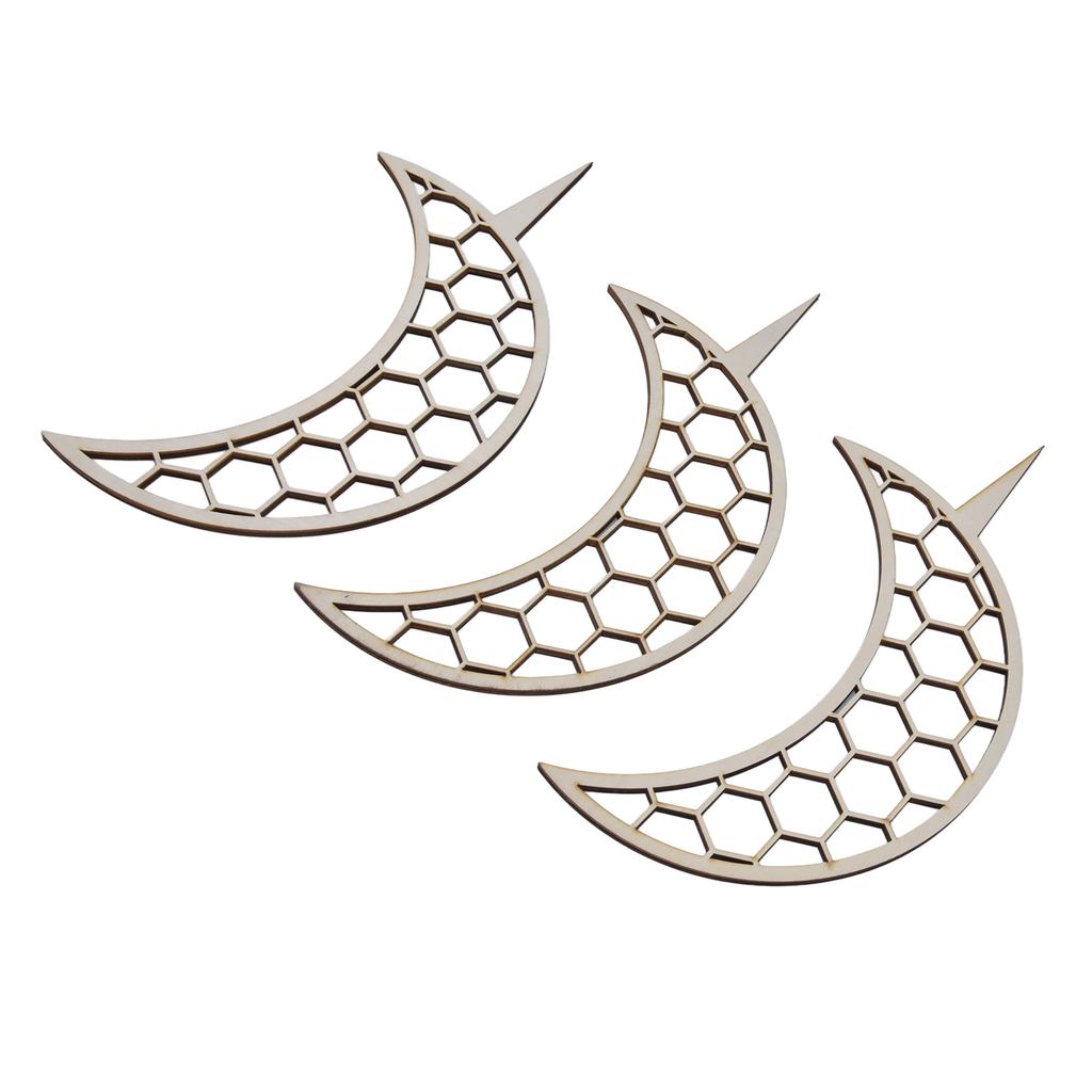 3 szt. Podpory do pnączy Unikalny design Drewno kompozytowe 30cm Stojak do pnączy kwiatowych do modelowania roślin Styl księżycowy