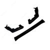 Car Front Bumper Spoiler Lip Guard Lowter Splitter Blade For Subaru Impreza WRX STI VA 2015-2021ABS Black Bodykits Tuning