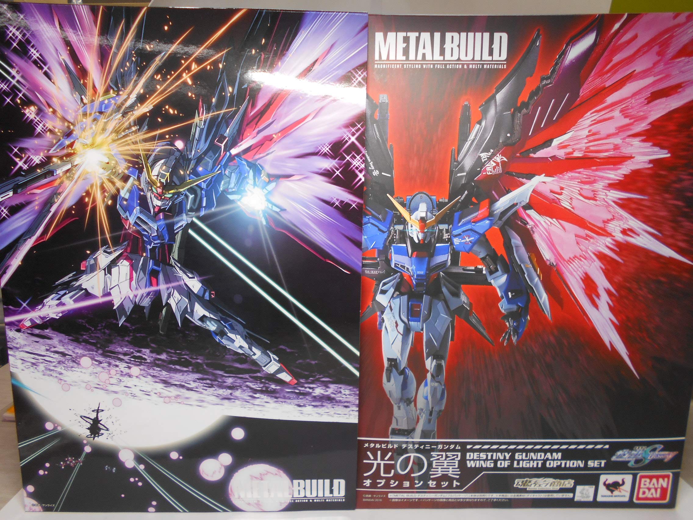 

Mobile Suit Gundam SEED DESTINY Metal Build ZGMF-X42S Destiny Gundam Wings of Light Option Set