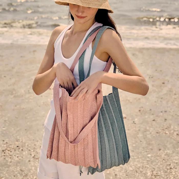 [New Color] Lucky Pleats Knit M Starry (ALL)