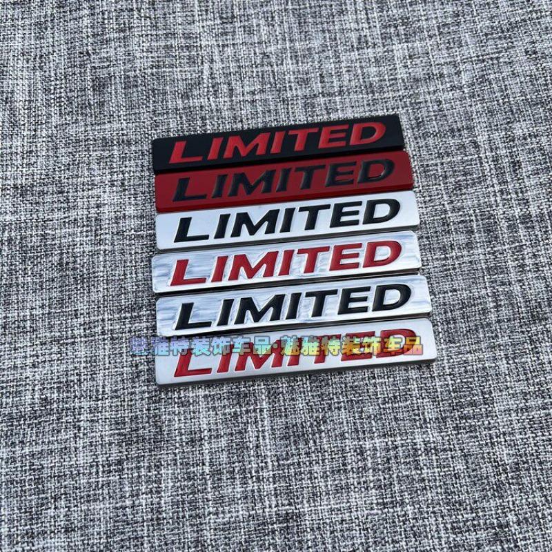 Suitable for Metal LIMITED Modified Car Logo Sticker Limited Edition Car Body Decoration Label Side Label Tail Label