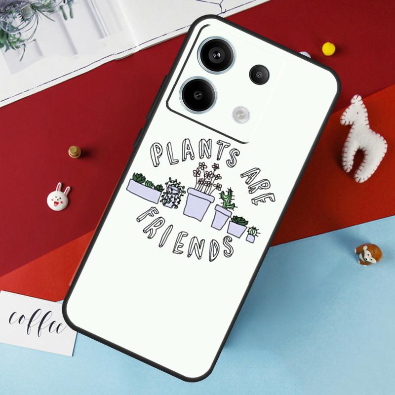 Go Vegan Case for Xiaomi Redmi Note 13 12 10 8 9 11 Pro 12S 10S 11S Redmi 13C 10A 10C 9C 12C Cover