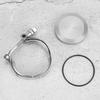     Block, Blocking Plate, High Performance Aluminum Adapter,   Blanking Clamp, Fits 2 Inch Solder on Ports,
