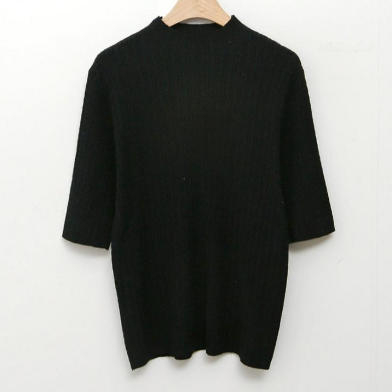 Shop Women Cable KniT T shirT Ivory Dgb Wkn 3713