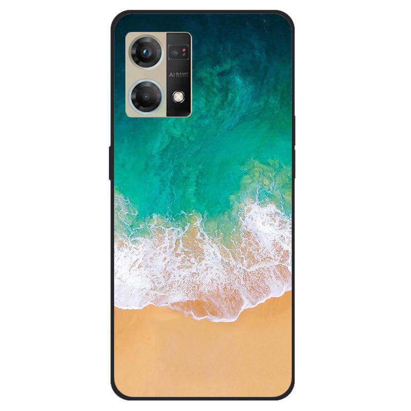 Für Oppo Reno7 4G Hülle CPH2363 Stoßfest Weiches Silikon TPU Rückseite für Oppo F21 Pro F21Pro Handyhüllen für Reno 7 4G Niedlich