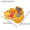 1pc/2pcs Disney Winnie the Pooh Honey Eating Hair Clip Adorable Durable Multi-Functional Hair Accessory for Sweet Atmosphere